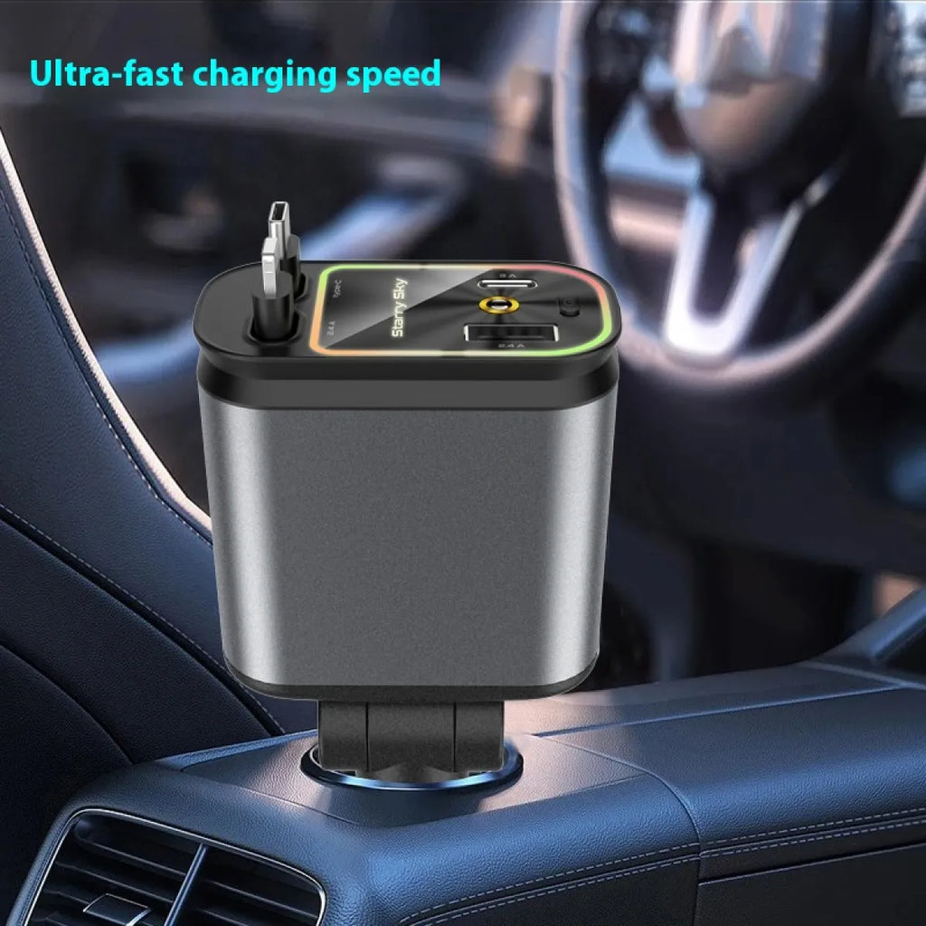 Car Mobile Phone Charger Four-in-one