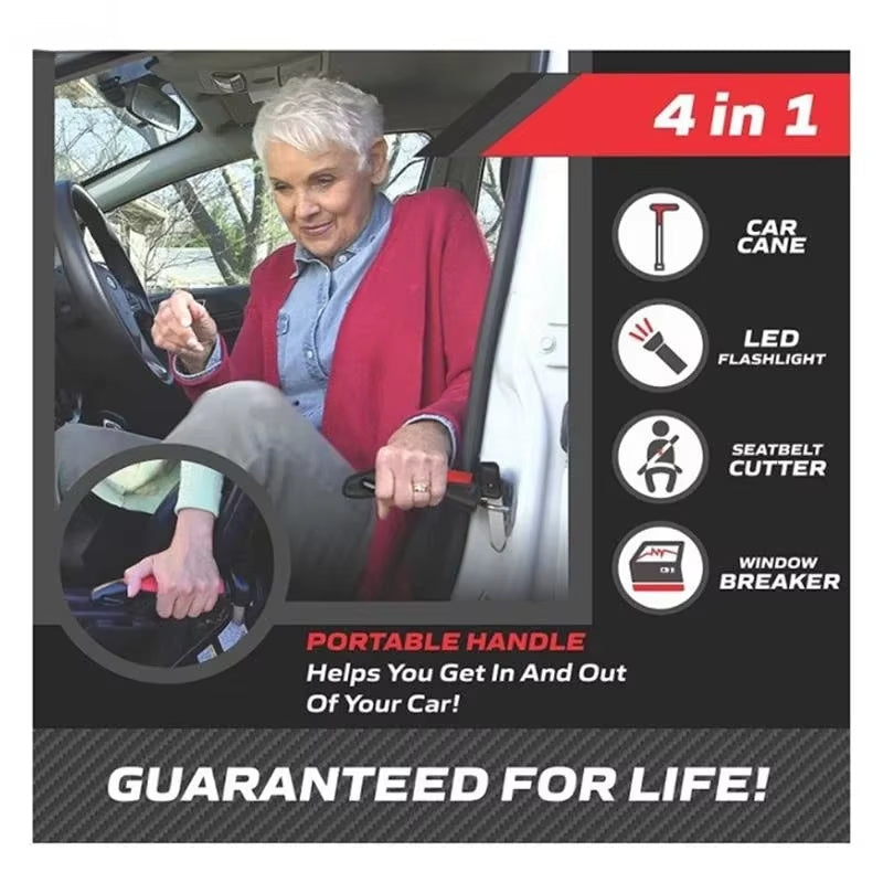 4-in-1 Car Assist Safety Handle