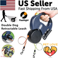 Twin-Control Reflective Dog Leash